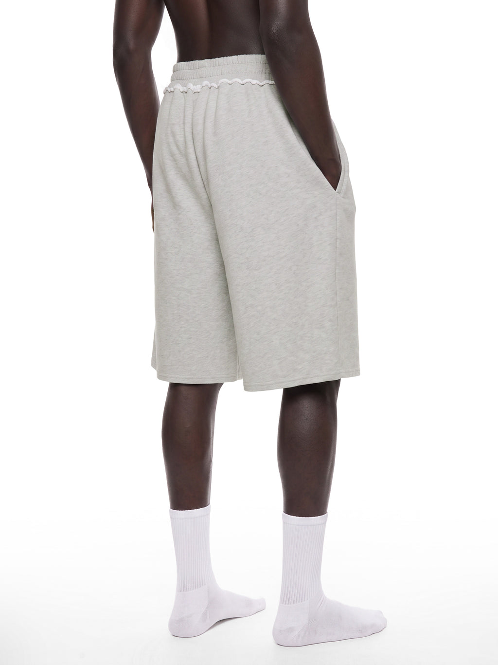 DLG Raw-Edge Fleece Shorts