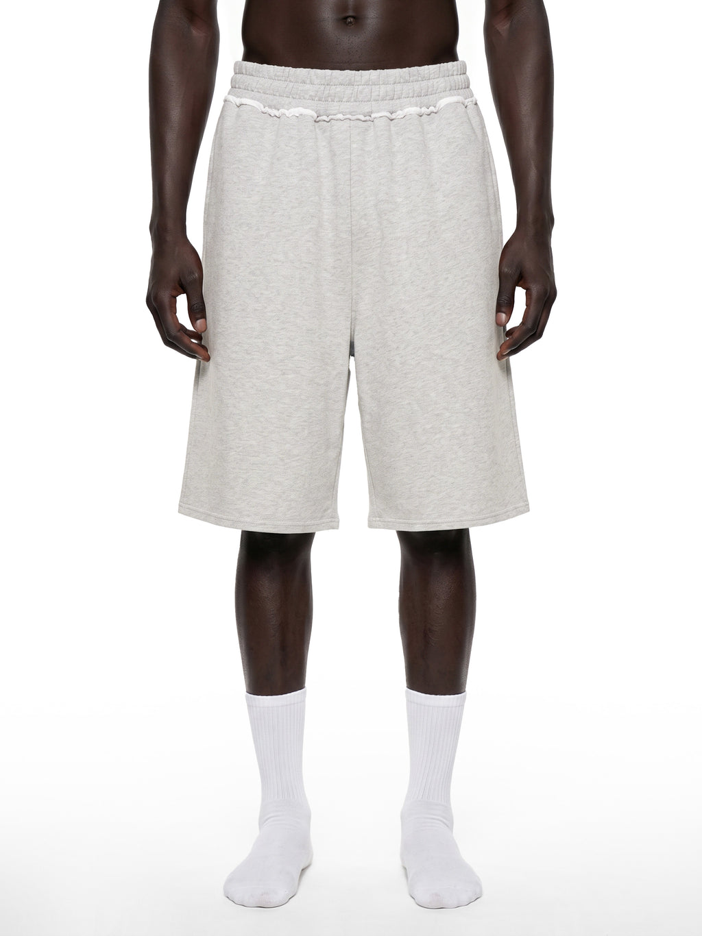 DLG Raw-Edge Fleece Shorts