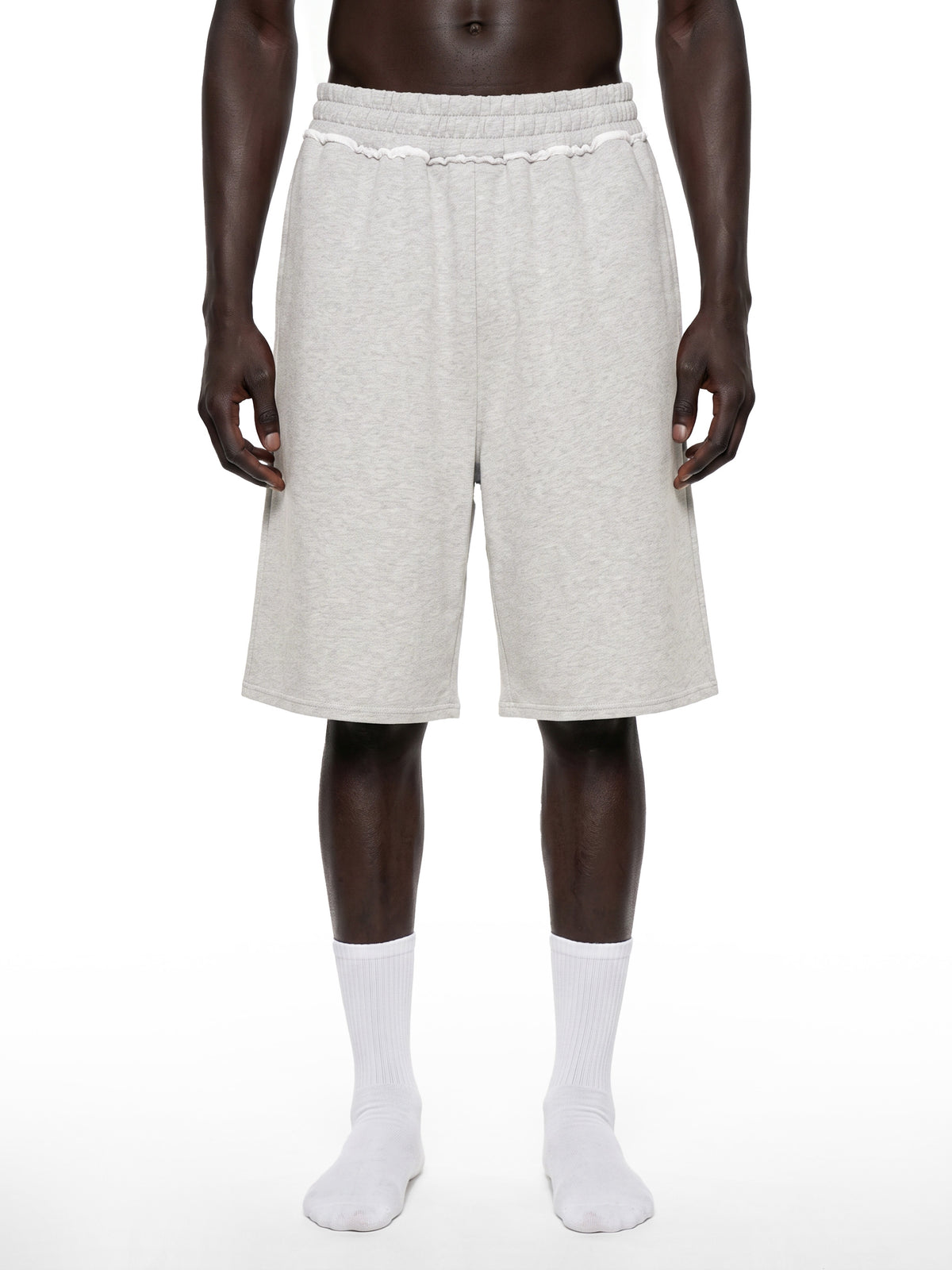 DLG Raw-Edge Fleece Shorts